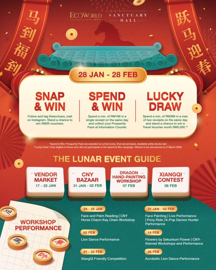 Sanctuary Mall CNY 2026